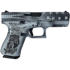 GLOCK 19 GEN5 9MM 4.02'' BBL (3)15RD WE WANT YOU GRAY