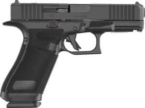 Glock P64550201 G45 Gen6 Crossover Frame 9mm Luger 10+1 4.02" Black GMB Barrel, Black nDLC Steel Optic Ready/Serrated Slide, Black Polymer Frame w/Accessory Rail, Interchangeable Backstrap Grip