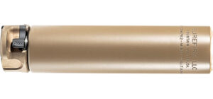 SureFire SOCOM762MINI SOCOM762-MINI2  7.62mm 1.50" Diameter Flat Dark Earth Aluminum/Stainless Steel