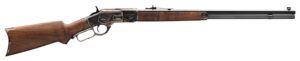 WINCHESTER 1873 SPORTER 44-40 - OCTAGON/BLUED 24" CASE-COL PG