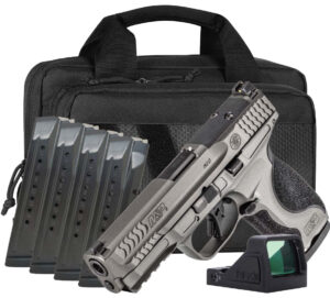 SW M&P9 M2.0 METAL OR 9MM 4.25 GRAY BUNDLE