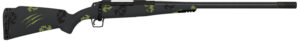 Fierce Firearms TROG7PRC24BF CT Rogue  7mm PRC 3+1 24" Carbon Fiber Barrel, Black Cerakote Titanium Rec, Forest Camo Rogue Stock