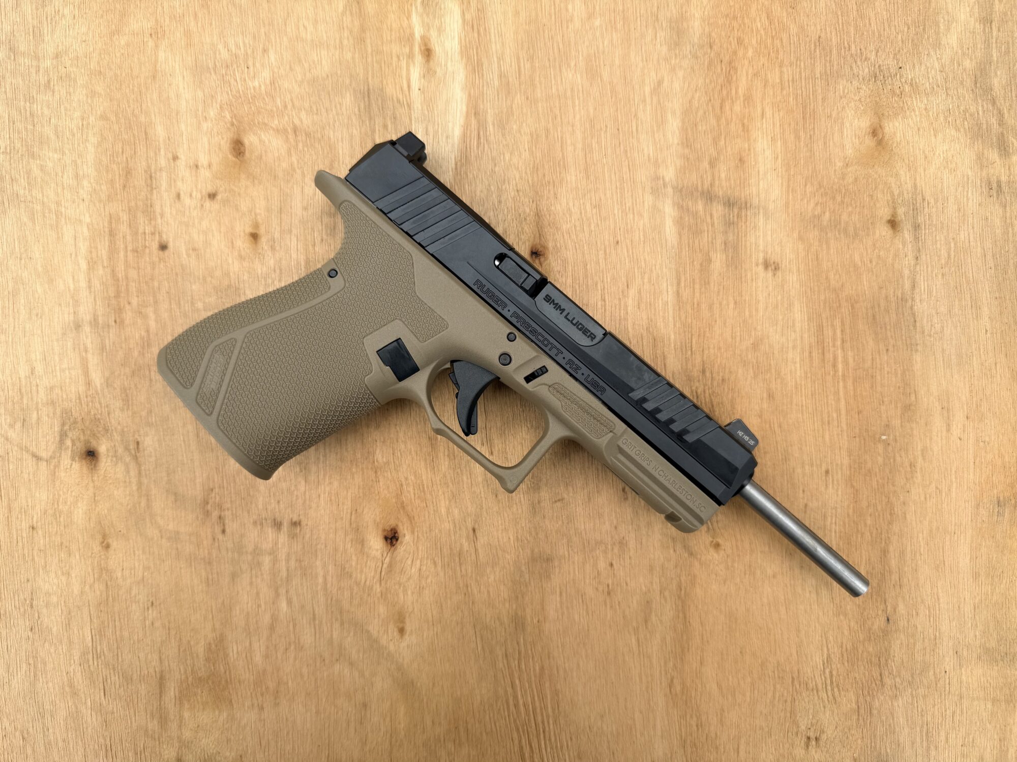 California SSE Glock 19 Clone, FDE