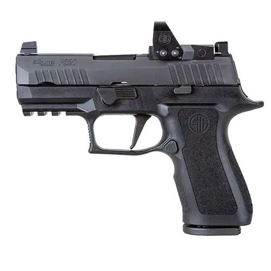 SIG SAUER P320 X COMPACT HGA 9MM 3.6IN BBL BLK SF XR3 SUPP SGT MOD POLY X GRIP 2 10RD MAG ROMEO1PRO - Image 2