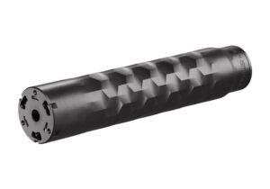 SIG SAUER TINCAN30 30 CAL SUPPRESSOR BLACK HUB TAPER DT MOUNT, 3D PRINT TITANIUM 5/8X24