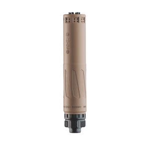 DEAD AIR RXD910TI 9MM SUPPRESSOR FDE 9MM OPTIMIZED, 10MM CAPABLE GMS, 1/2X28 PISTON