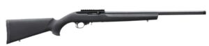 RUGER 10/22 22LR BLACK HOGUE - OVERMOULDED STOCK 20" LVT BBL