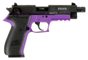 German Sport Guns GERG2210TFFL Firefly 4.9" .22LR Threaded Barrel 10+1 Purple