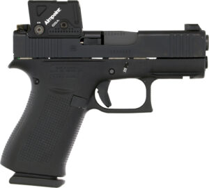 GLOCK 43X MOS8 9MM FS 10RD - AIMPOINT COA BLACK FRONT RAILS