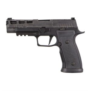 P320 AXG PRO 9MM LUGER 4.7'' BBL (2)17RD MAGS BLACK