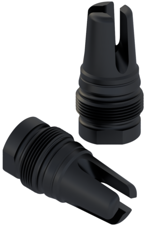 Comstock Retro 3-Prong Flash Hider (1/2-28) Plan-B Suppressor Mount