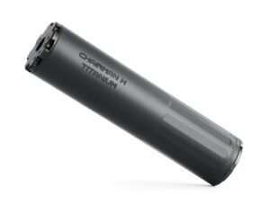 BOSS CHAIRMAN TIK - 5/8-24 - STANDARD END CAP 7.62 COMPACT LIGHT WEIGHT DUTY RATED SILENCER TITANIUM CORESTANDARD END CAP NON-GAS BLOWBACK ACTION (BOLT GUN PISTON ETC) CK-15060-762-TI-58-SE-BLK