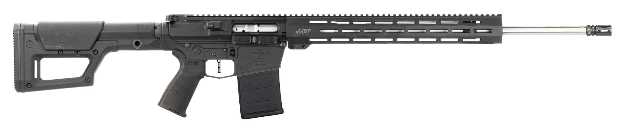 APF VARMINT 2.0 6MM CREED BLK 22 PRS LIT