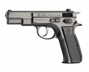 CZ 75 LEGEND 9MM PISTOL BLUED STEEL FIXED SIGHTS, MANUAL SAFETY 2-16RD