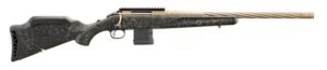 RUGER AMERICAN RIFLE GENERATION II PRAIRIE 223 REM 20IN BARREL 10RD SMOKE BRONZE CERAKOTE BLACK SPLATTER STOCK 46974