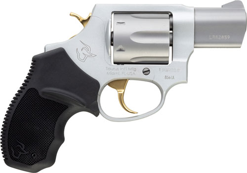TAURUS 856 ULTRA LITE 38SPL - 2" FS 6-SH S/S GOLD ACCENTS - Image 2