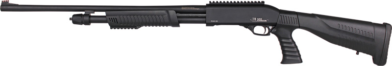 IVER JOHNSON PUMP 20GA 3" - 24" PISTOL GRIP BLACK SYNTH. - Image 2